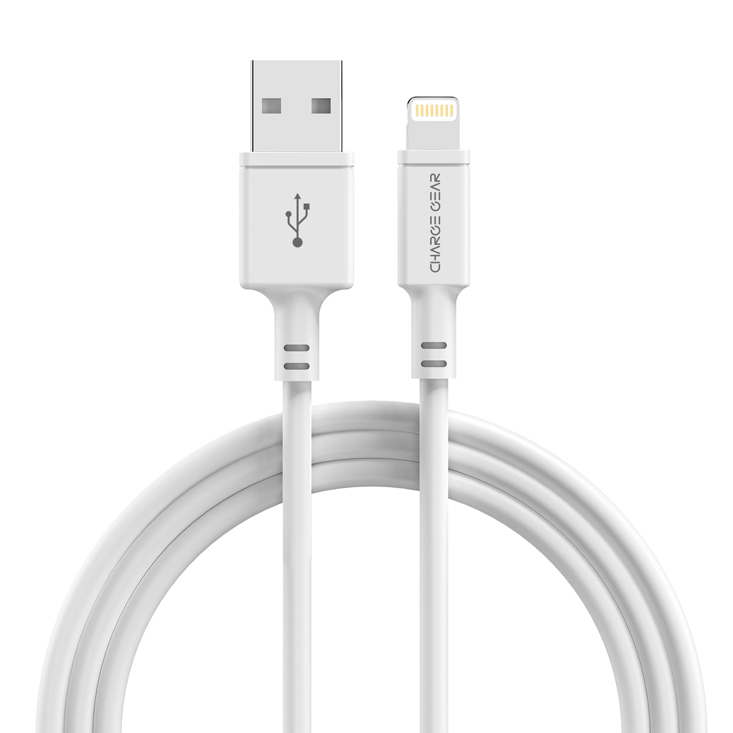 ZIRO SERIES: ATYPE TO LIGHTNING 1 METRE CABLE WHITE