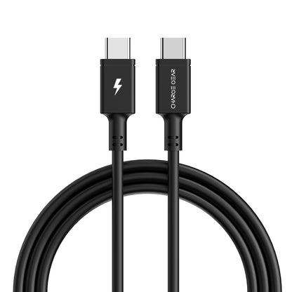 ZIRO SERIES: CTYPE TO CTYPE 1 METRE CABLE BLACK