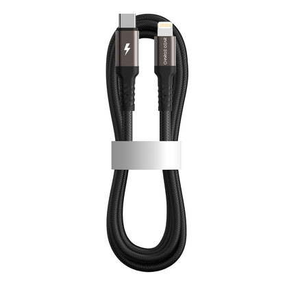 ZEVA SERIES: CTYPE TO LIGHTNING 1 METRE CABLE GREY