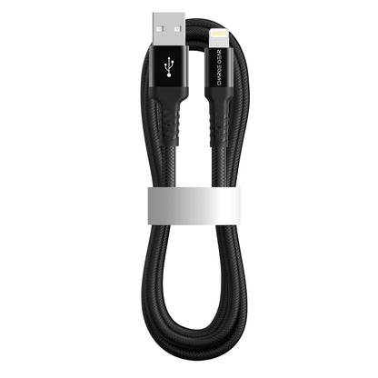 ZEVA SERIES: ATYPE TO LIGHTNING 2 METRE CABLE BLACK