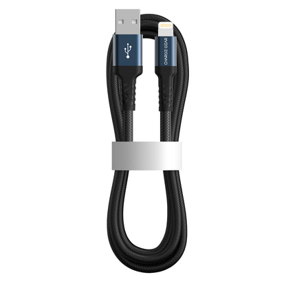 ZEVA SERIES: ATYPE TO LIGHTNING 2 METRE CABLE BLUE