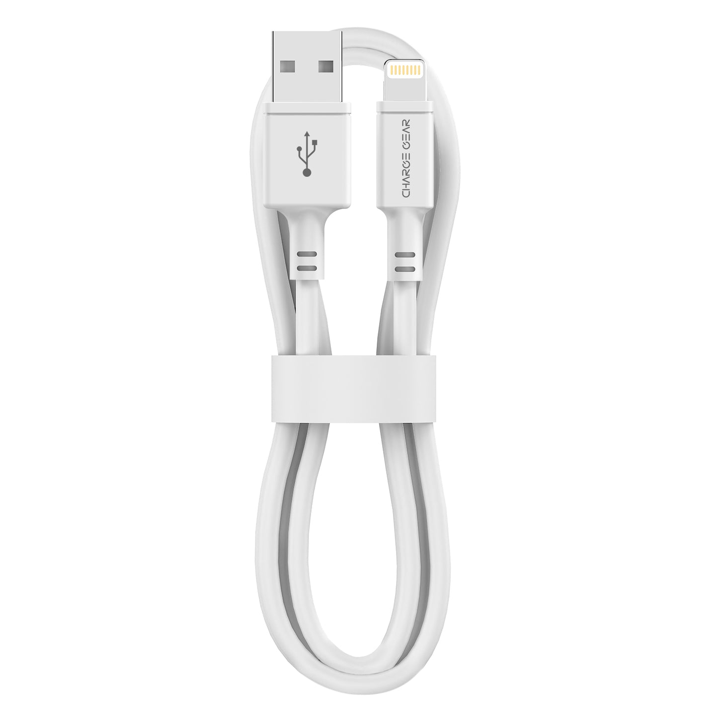 ZIRO SERIES: ATYPE TO LIGHTNING 1 METRE CABLE WHITE