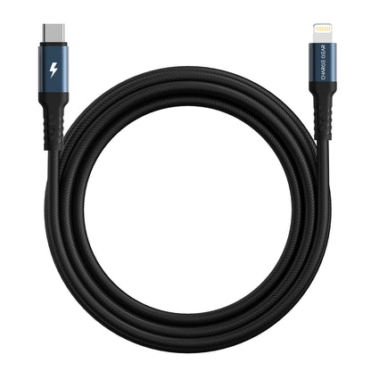 ZEVA SERIES: CTYPE TO LIGHTNING 1 METRE CABLE BLUE