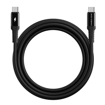 ZEVA SERIES: CTYPE TO CTYPE 2 METRE CABLE BLACK