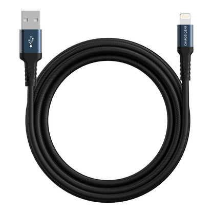 ZEVA SERIES: ATYPE TO LIGHTNING 2 METRE CABLE BLUE