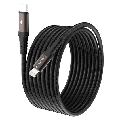 ZEVA SERIES: CTYPE TO LIGHTNING 1 METRE CABLE GREY