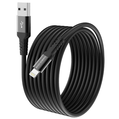 ZEVA SERIES: ATYPE TO LIGHTNING 2 METRE CABLE BLACK