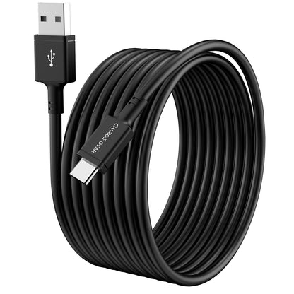 ZIRO SERIES: ATYPE TO CTYPE 1 METRE CABLE BLACK