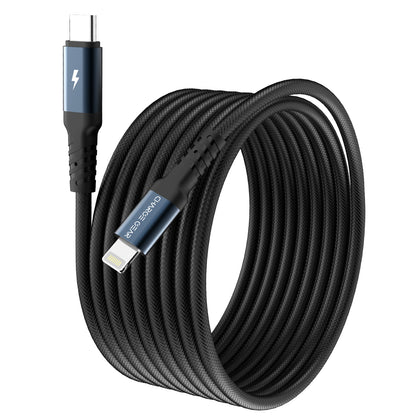 ZEVA SERIES: CTYPE TO LIGHTNING 1 METRE CABLE BLUE