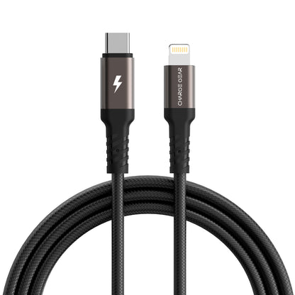 ZEVA SERIES: CTYPE TO LIGHTNING 2 METRE CABLE GREY