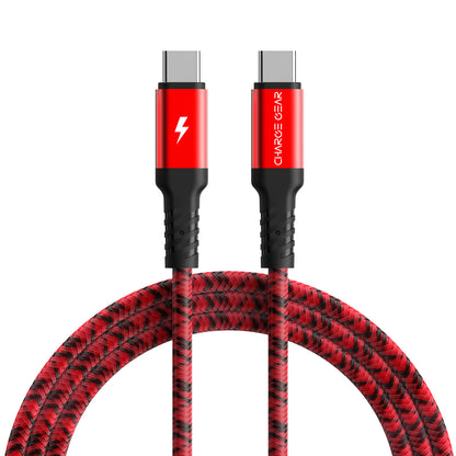 ZEVA SERIES: CTYPE TO CTYPE 1 METRE CABLE RED