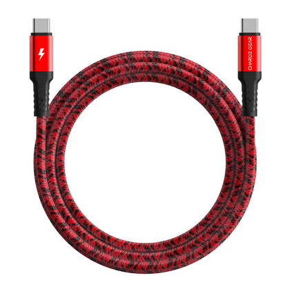 ZEVA SERIES: CTYPE TO CTYPE 2 METRE CABLE RED