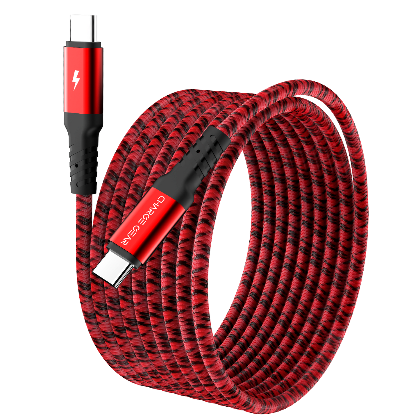 ZEVA SERIES: CTYPE TO CTYPE 2 METRE CABLE RED