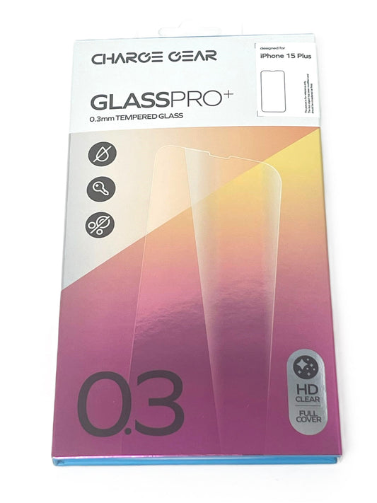 Charge Gear - Glass Pro I Phone 15 PLUS