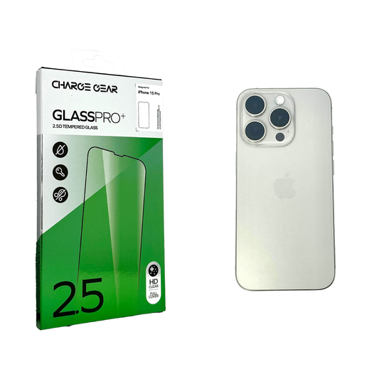 Charge Gear - Glass Pro I Phone 15 Pro