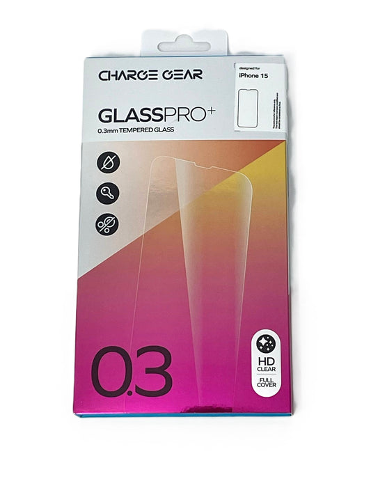 Charge Gear - Glass Pro I Phone 15