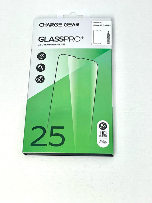 Charge Gear - Glass Pro I Phone 15 Pro Max